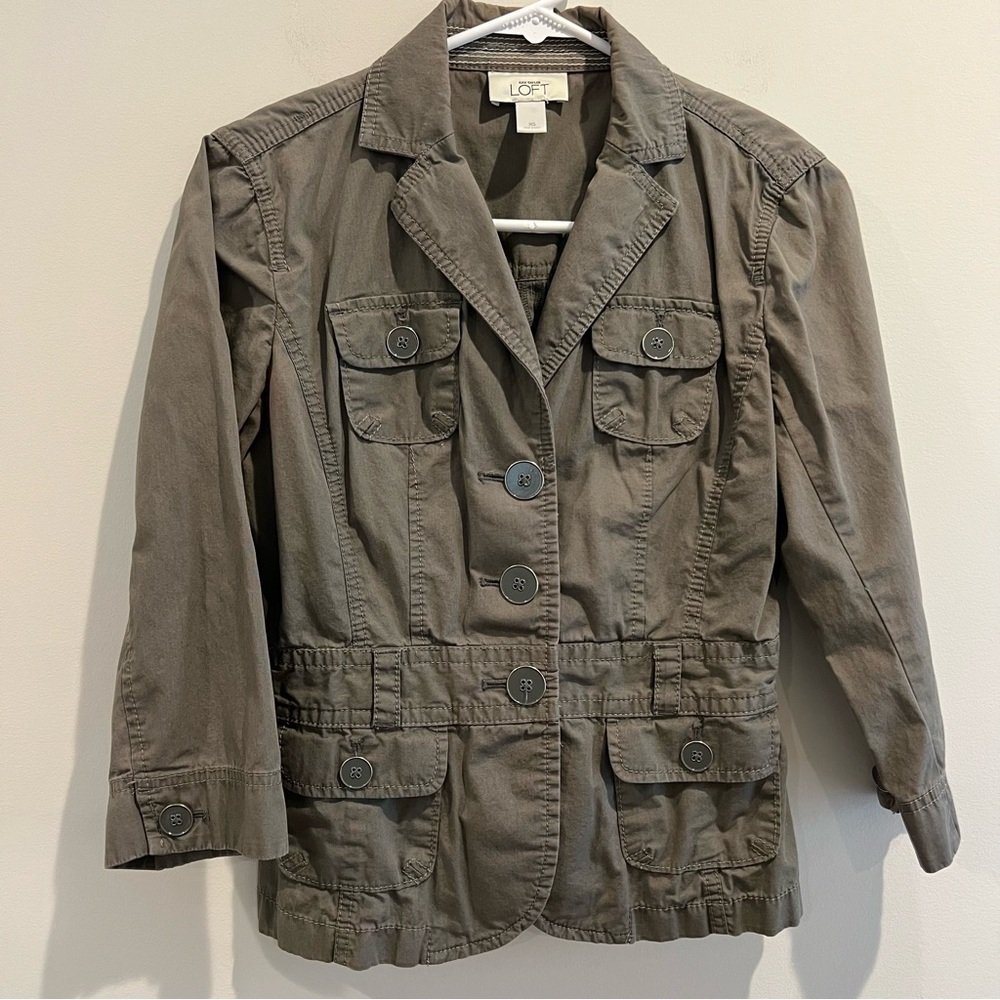 Ann Taylor LOFT utility jacket